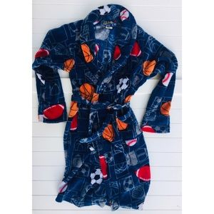 Boys Urban Pipeline Bath Robe, M